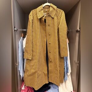 Burberry Detachable Hood Check Oversized Car Coat, Price FIRM